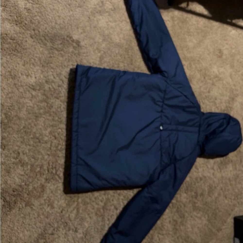 Nike Sportswear Therma-Fit Legacy Fleece Lined Hooded JacketNavy DD6857-410 M Ta - Picture 9 of 15